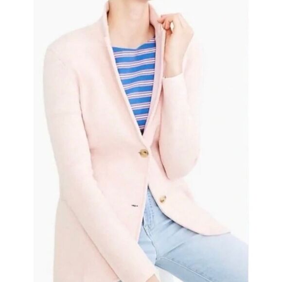 J Crew pink sweater blazer size XXS - Picture 8 of 8